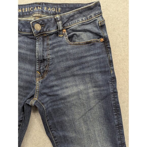 American Eagle Jeans Mens 32x34 Blue Original Bootcut AirFlex+ Stretch Denim - Picture 3 of 15
